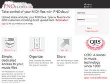 Tablet Screenshot of pnocloud.com
